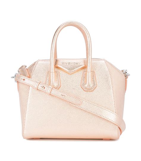 givenchy rose gold mini antigona